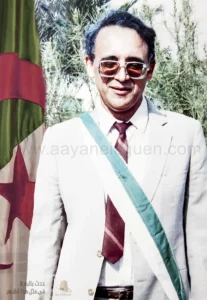 السيد بن يونس محمد بن عيسى رئيس بلدية بنورة 1985 – 1990